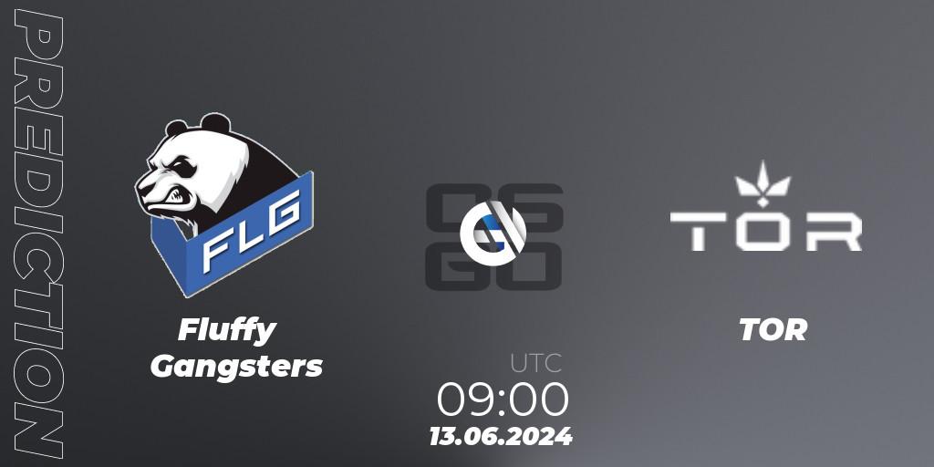 Fluffy Gangsters - TOR: прогноз. 13.06.2024 at 09:00, Counter-Strike (CS2), CCT Season 2 European Series #6 Play-In