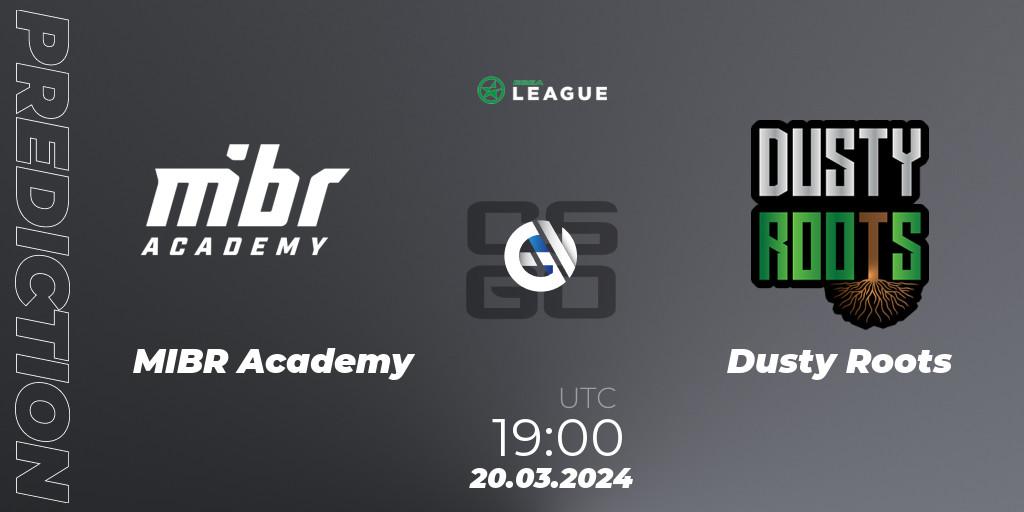 MIBR Academy - Dusty Roots: прогноз. 20.03.24, CS2 (CS:GO), ESEA Season 48: Open Division - South America