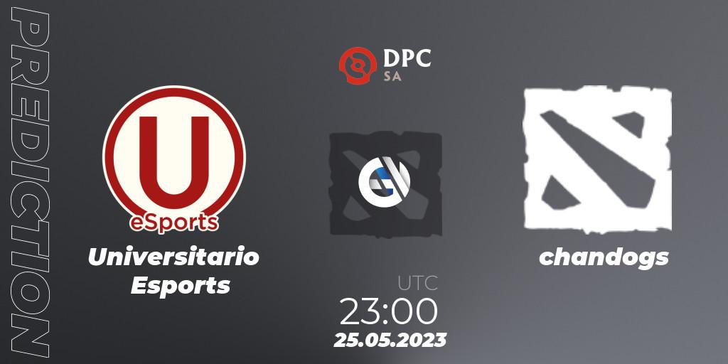 Universitario Esports - chandogs: прогноз. 25.05.2023 at 23:00, Dota 2, DPC 2023 Tour 3: SA Closed Qualifier
