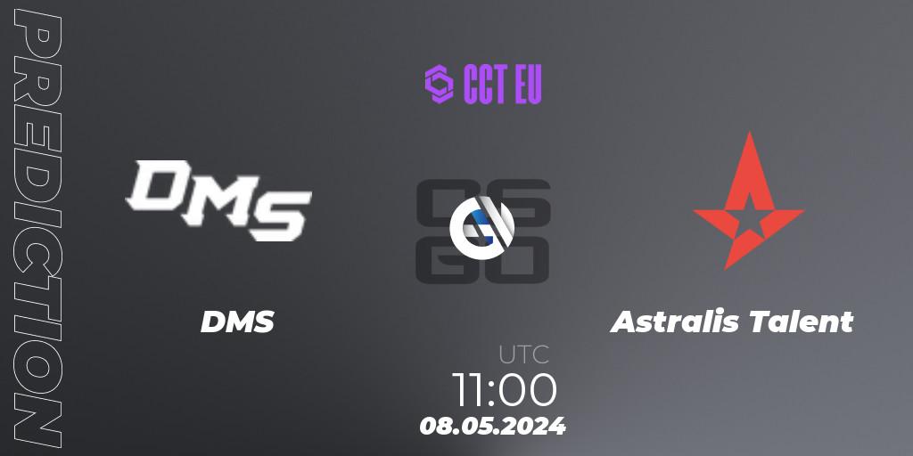 DMS - Astralis Talent: прогноз. 08.05.2024 at 11:00, Counter-Strike (CS2), CCT Season 2 European Series #3 Play-In