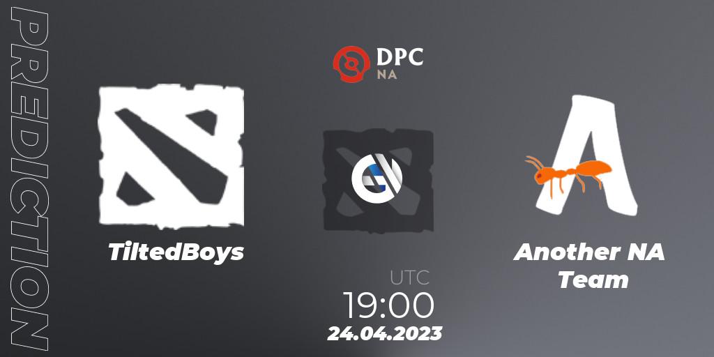 TiltedBoys - Another NA Team: прогноз. 24.04.23, Dota 2, DPC 2023 Tour 2: NA Division II (Lower)
