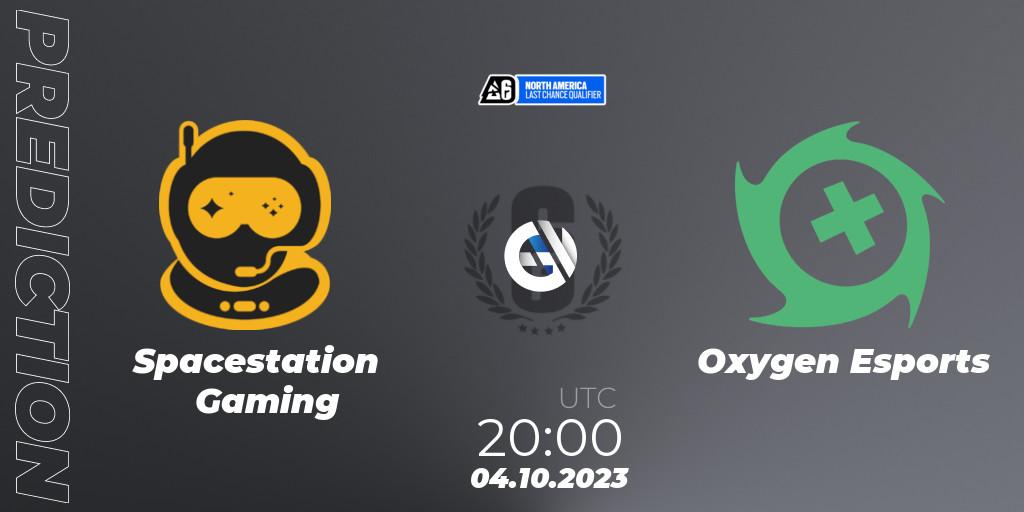 Spacestation Gaming - Oxygen Esports: прогноз. 04.10.23, Rainbow Six, North America League 2023 - Stage 2 - Last Chance Qualifier