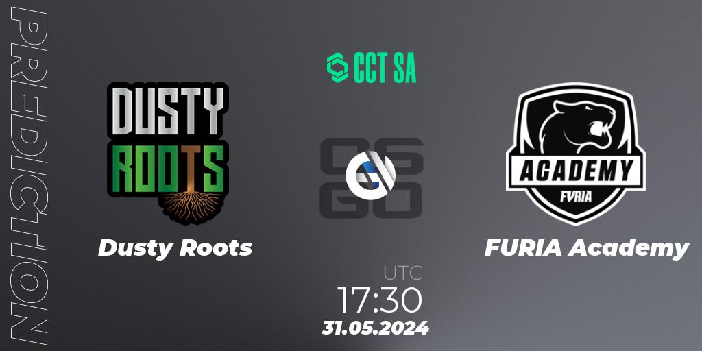 Dusty Roots - FURIA Academy: прогноз. 31.05.2024 at 17:40, Counter-Strike (CS2), CCT Season 2 South America Series 1