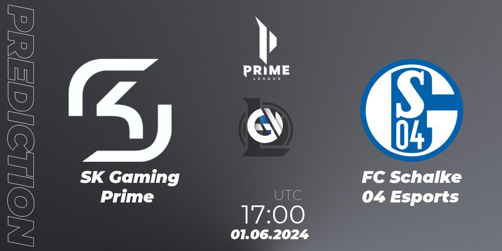 SK Gaming Prime - FC Schalke 04 Esports: прогноз. 01.06.2024 at 17:00, LoL, Prime League Summer 2024