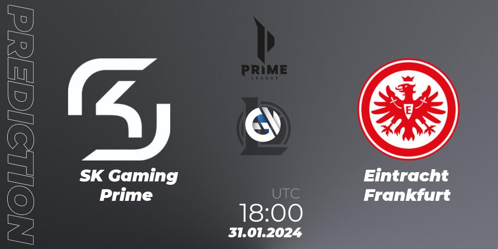 SK Gaming Prime - Eintracht Frankfurt: прогноз. 31.01.2024 at 18:00, LoL, Prime League Spring 2024 - Group Stage
