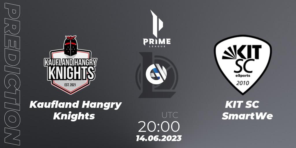 Kaufland Hangry Knights - KIT SC SmartWe: прогноз. 14.06.2023 at 20:00, LoL, Prime League 2nd Division Summer 2023