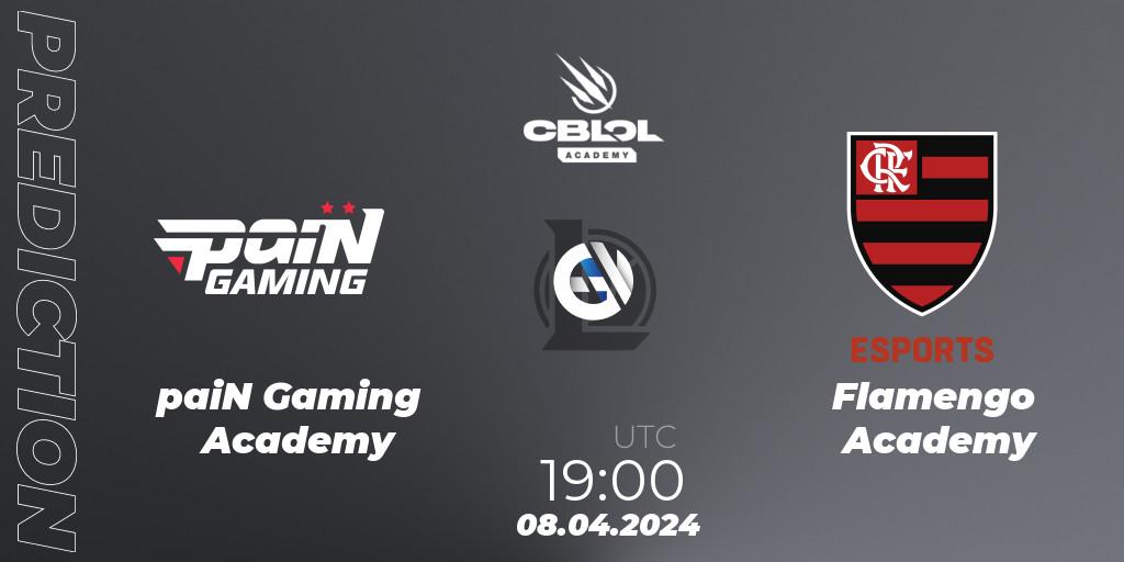 paiN Gaming Academy - Flamengo Academy: прогноз. 08.04.2024 at 19:00, LoL, CBLOL Academy Split 1 2024