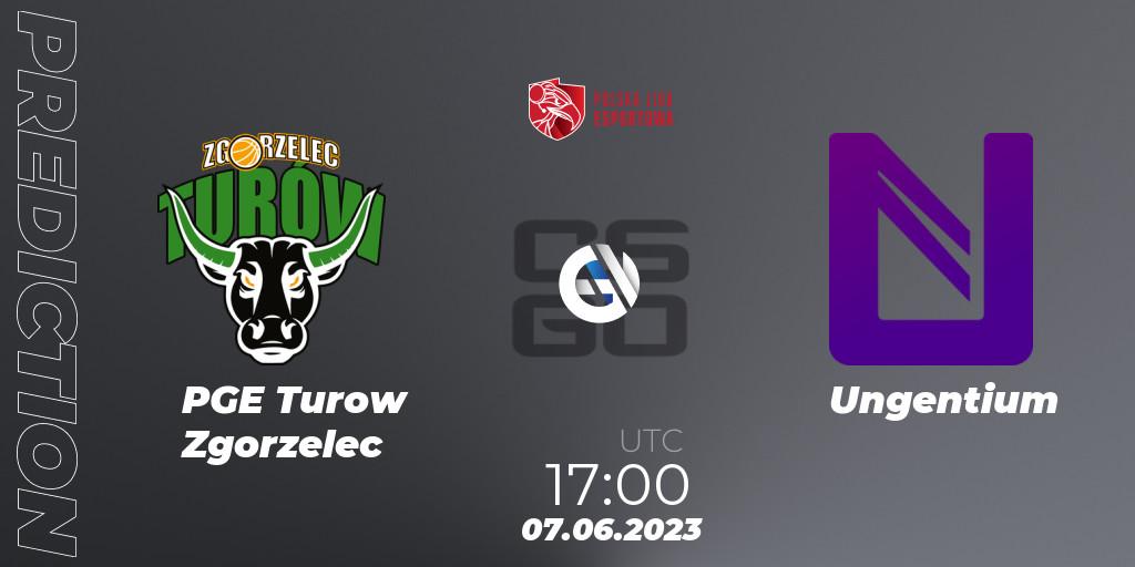 PGE Turow Zgorzelec - Ungentium: прогноз. 08.06.23, CS2 (CS:GO), Polish Esports League 2023 Split 2