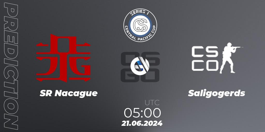 SR Nacague - Saligogerds: прогноз. 21.06.2024 at 09:00, Counter-Strike (CS2), Central Pacific Cup: Series 1