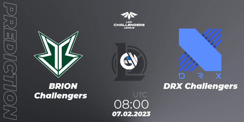 Brion Esports Challengers - DRX Challengers: прогноз. 07.02.23, LoL, LCK Challengers League 2023 Spring