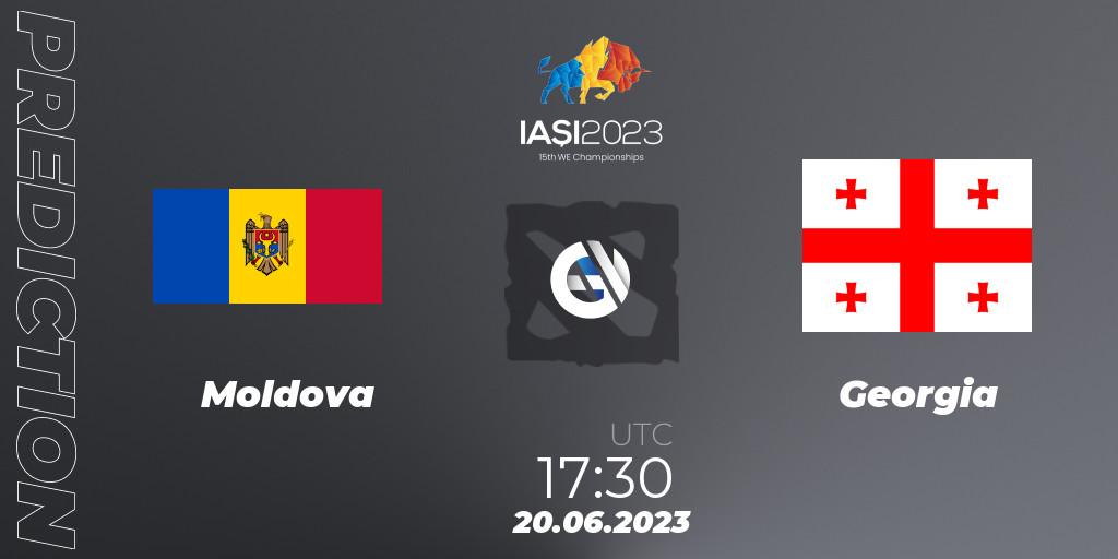 Moldova - Georgia: прогноз. 20.06.2023 at 19:24, Dota 2, IESF Europe B Qualifier 2023