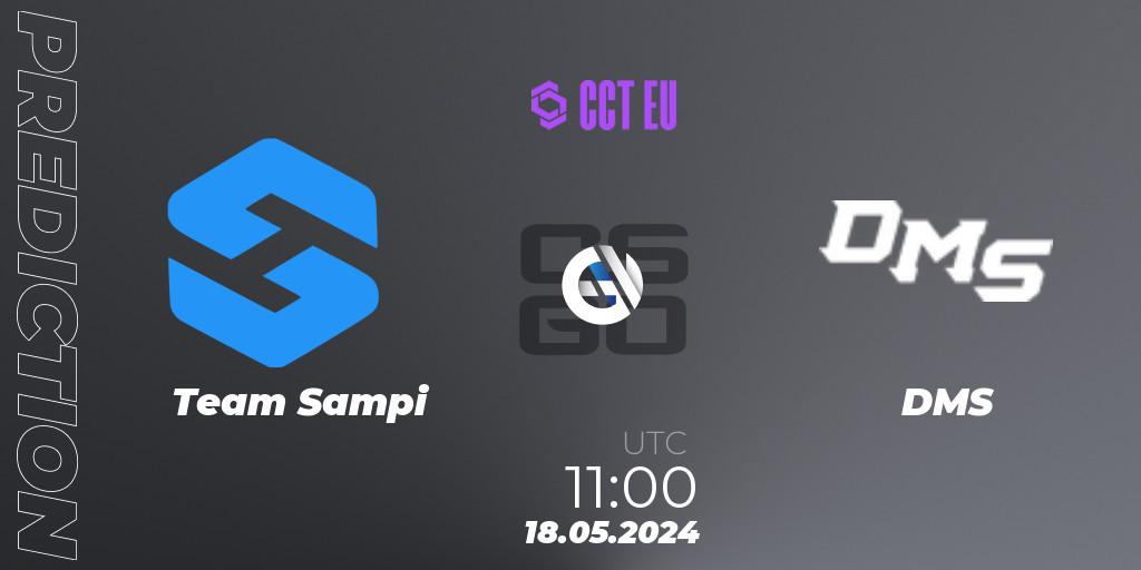Team Sampi - DMS: прогноз. 18.05.2024 at 11:00, Counter-Strike (CS2), CCT Season 2 European Series #3
