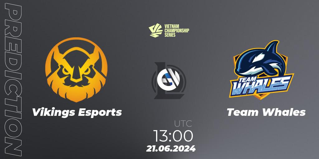 Vikings Esports - Team Whales: прогноз. 30.06.2024 at 10:00, LoL, VCS Summer 2024 - Group Stage