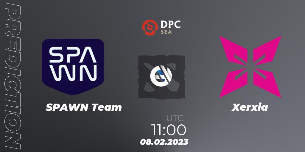 SPAWN Team - Xerxia: прогноз. 08.02.23, Dota 2, DPC 2022/2023 Winter Tour 1: SEA Division II (Lower)