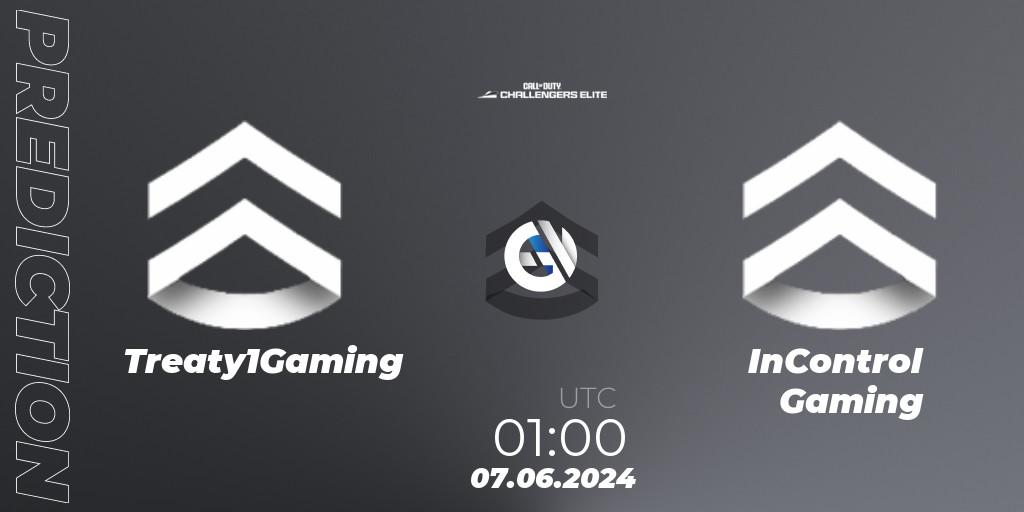 Treaty1Gaming - InControl Gaming: прогноз. 07.06.2024 at 00:00, Call of Duty, Call of Duty Challengers 2024 - Elite 3: NA