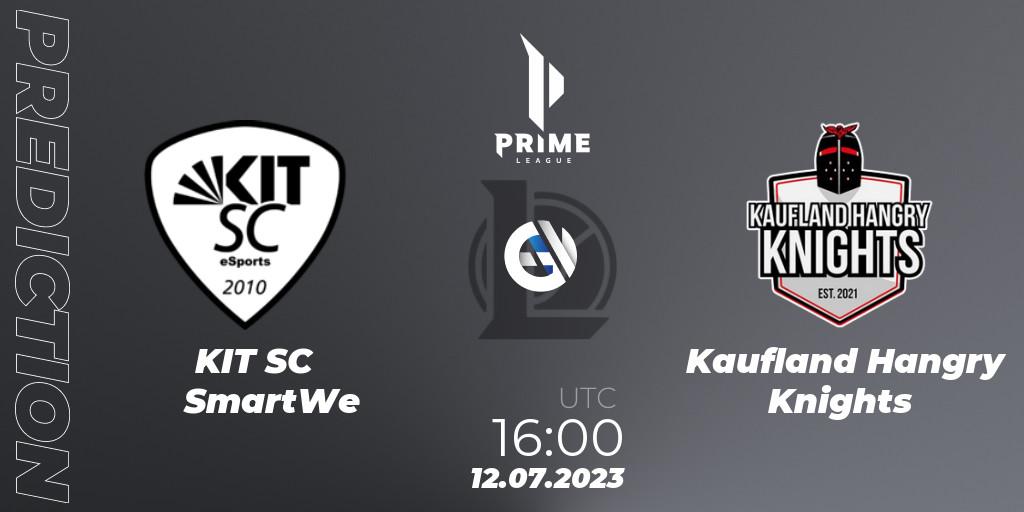 KIT SC SmartWe - Kaufland Hangry Knights: прогноз. 12.07.2023 at 16:00, LoL, Prime League 2nd Division Summer 2023