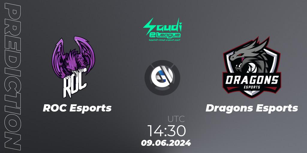 ROC Esports - Dragons Esports: прогноз. 09.06.2024 at 14:30, Overwatch, Saudi eLeague 2024 - Major 2