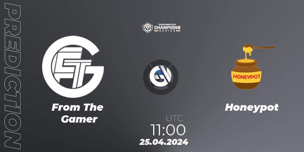 From The Gamer - Honeypot: прогноз. 25.04.2024 at 09:00, Overwatch, Overwatch Champions Series 2024 - Asia Stage 1 Main Event