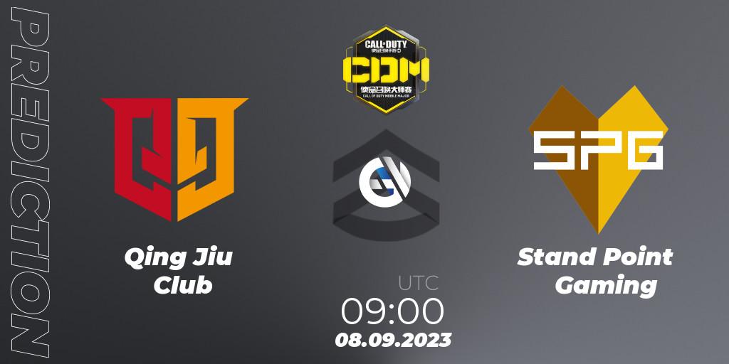 Qing Jiu Club - Stand Point Gaming: прогноз. 08.09.2023 at 09:00, Call of Duty, China Masters 2023 S6: Championship