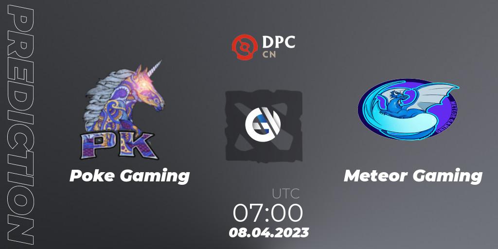 Poke Gaming - Meteor Gaming: прогноз. 08.04.2023 at 07:24, Dota 2, DPC 2023 Tour 2: CN Division II (Lower)