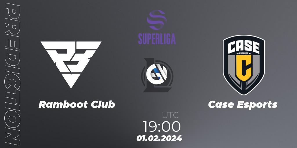 Ramboot Club - Case Esports: прогноз. 01.02.24, LoL, Superliga Spring 2024 - Group Stage