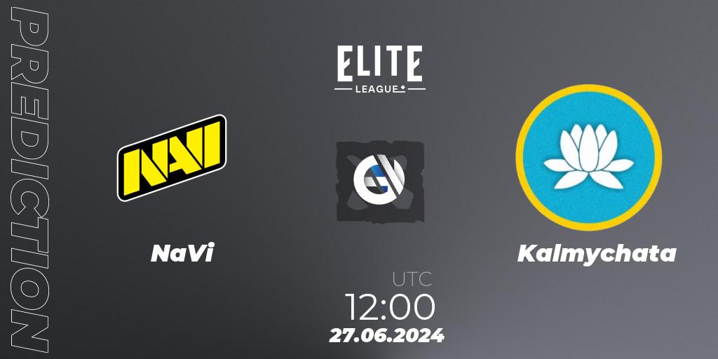 NaVi - Kalmychata: прогноз. 27.06.2024 at 12:00, Dota 2, Elite League Season 2: Eastern Europe Closed Qualifier