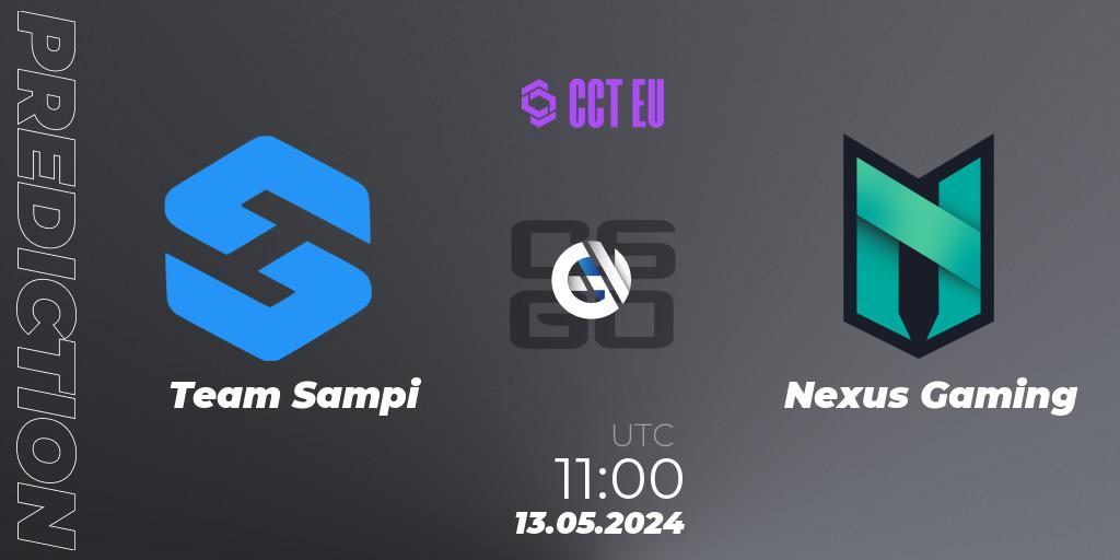 Team Sampi - Nexus Gaming: прогноз. 13.05.2024 at 11:00, Counter-Strike (CS2), CCT Season 2 European Series #3