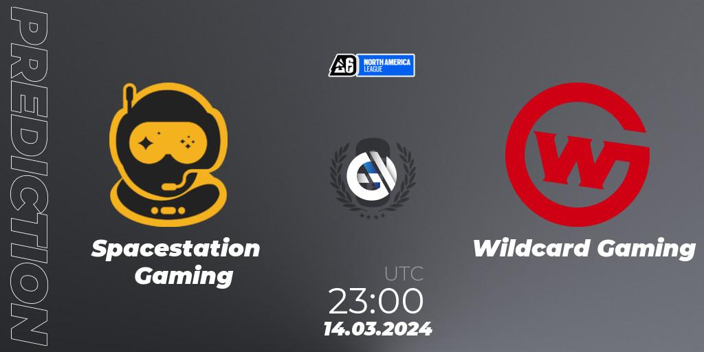 Spacestation Gaming - Wildcard Gaming: прогноз. 30.03.24, Rainbow Six, North America League 2024 - Stage 1