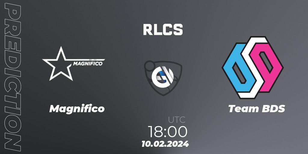 Magnifico - Team BDS: прогноз. 10.02.2024 at 18:00, Rocket League, RLCS 2024 - Major 1: Europe Open Qualifier 1