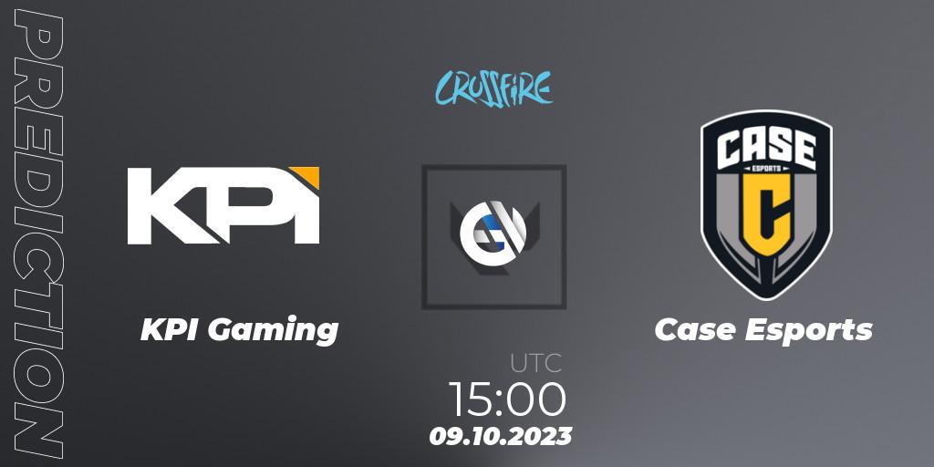 KPI Gaming - Case Esports: прогноз. 09.10.2023 at 18:00, VALORANT, LVP - Crossfire Cup 2023: Contenders #1