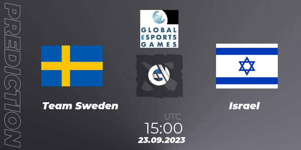 Team Sweden - Israel: прогноз. 23.09.2023 at 15:00, Dota 2, Global Esports Games 2023: Europe Qualifier