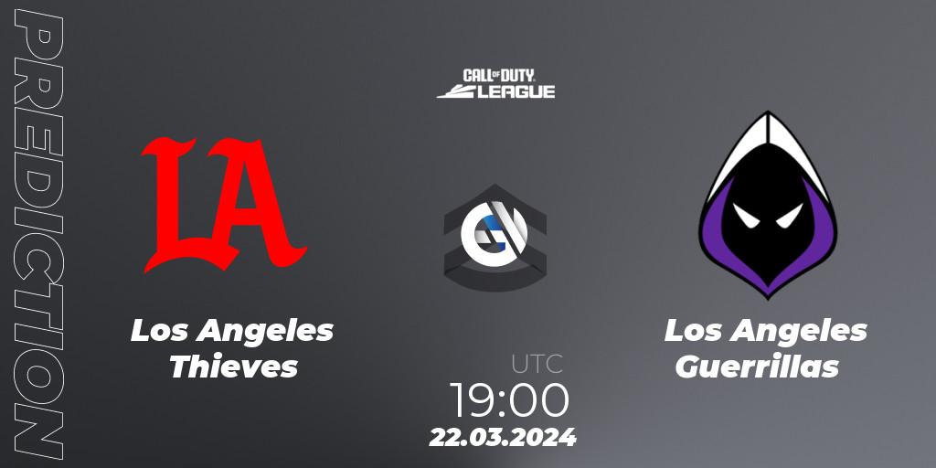 Los Angeles Thieves - Los Angeles Guerrillas: прогноз. 22.03.2024 at 19:00, Call of Duty, Call of Duty League 2024: Stage 2 Major