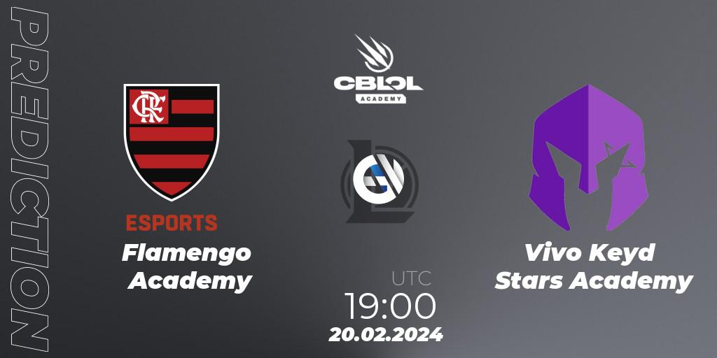 Flamengo Academy - Vivo Keyd Stars Academy: прогноз. 20.02.2024 at 19:00, LoL, CBLOL Academy Split 1 2024