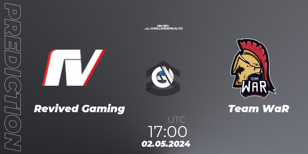 Revived Gaming - Team WaR: прогноз. 02.05.2024 at 17:00, Call of Duty, Call of Duty Challengers 2024 - Elite 2: EU