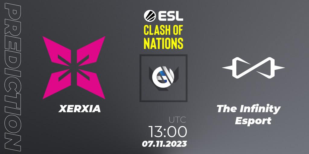 XERXIA - The Infinity Esport: прогноз. 07.11.2023 at 13:20, VALORANT, ESL Clash of Nations 2023 - Thailand Closed Qualifier