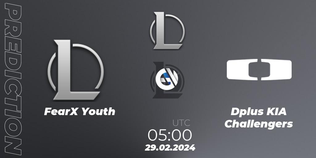 FearX Youth - Dplus KIA Challengers: прогноз. 29.02.24, LoL, LCK Challengers League 2024 Spring - Group Stage