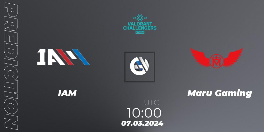 IAM - Maru Gaming: прогноз. 07.03.24, VALORANT, VALORANT Challengers Korea 2024: Split 1
