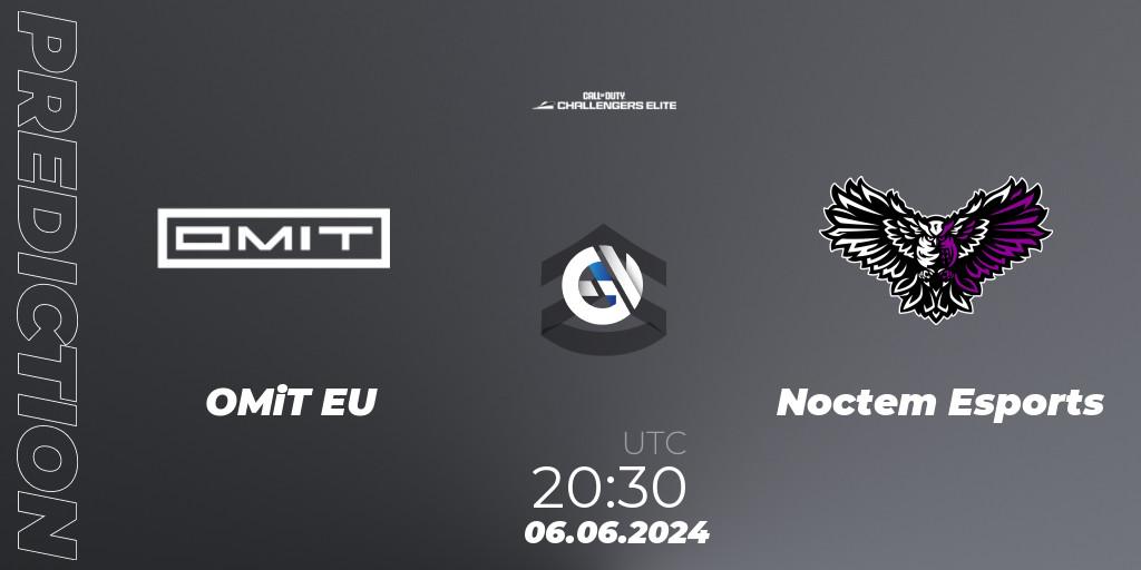 OMiT EU - Noctem Esports: прогноз. 06.06.2024 at 19:30, Call of Duty, Call of Duty Challengers 2024 - Elite 3: EU
