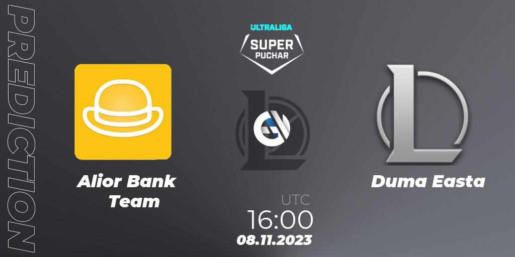 Alior Bank Team - Duma Easta: прогноз. 08.11.23, LoL, Ultraliga Super Puchar 2023