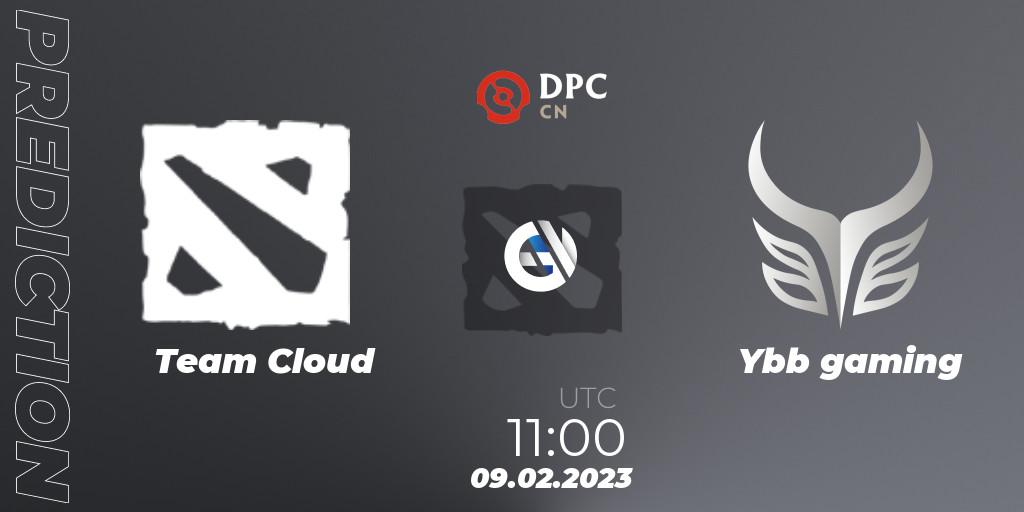 Team Cloud - Ybb gaming: прогноз. 09.02.23, Dota 2, DPC 2022/2023 Winter Tour 1: CN Division II (Lower)