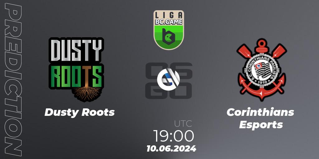 Dusty Roots - Corinthians Esports: прогноз. 10.06.2024 at 19:00, Counter-Strike (CS2), Dust2 Brasil Liga Season 3