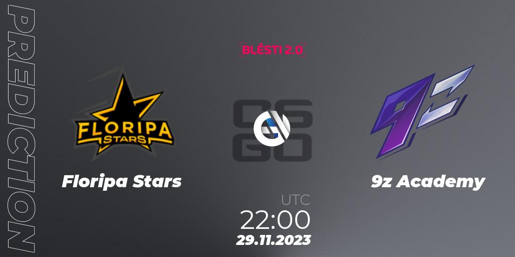 Floripa Stars - 9z Academy: прогноз. 29.11.2023 at 17:00, Counter-Strike (CS2), BLÉSTI 2.0