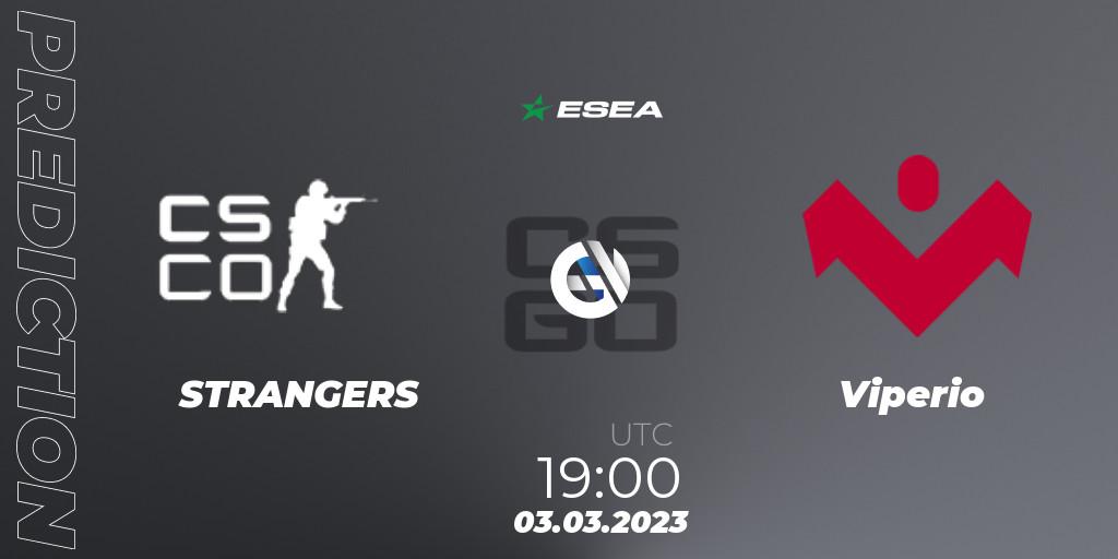 STRANGERS - Viperio: прогноз. 03.03.23, CS2 (CS:GO), ESEA Season 44: Advanced Division - Europe