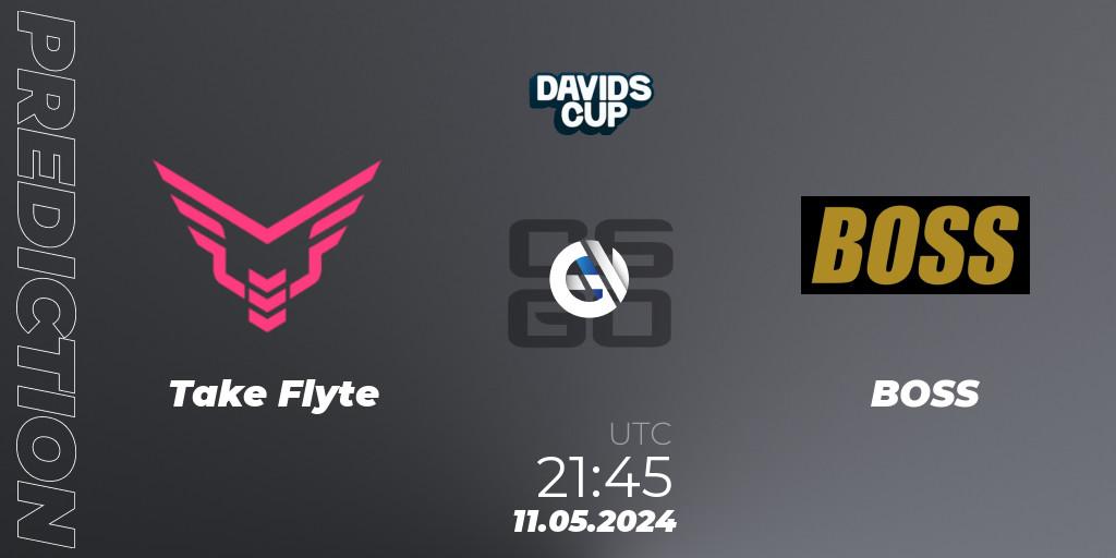 Take Flyte - BOSS: прогноз. 11.05.2024 at 21:45, Counter-Strike (CS2), David's Cup 2024