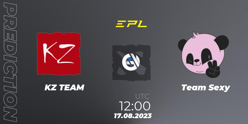 KZ TEAM - Team Sexy: прогноз. 17.08.2023 at 12:11, Dota 2, European Pro League Season 11