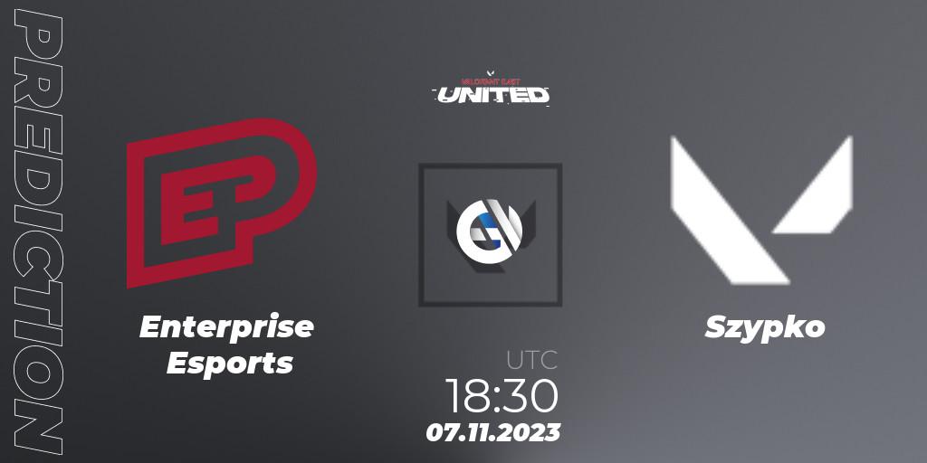 Enterprise Esports - Szypko: прогноз. 07.11.23, VALORANT, VALORANT East: United: Season 2: Stage 3 - Finals