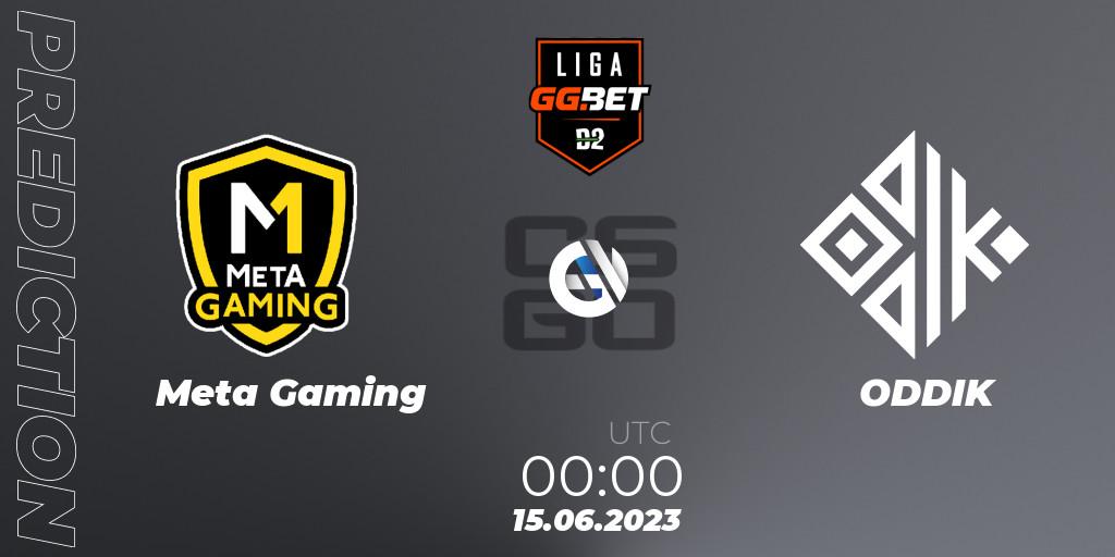 Meta Gaming Brasil - ODDIK: прогноз. 15.06.2023 at 00:00, Counter-Strike (CS2), Dust2 Brasil Liga Season 1
