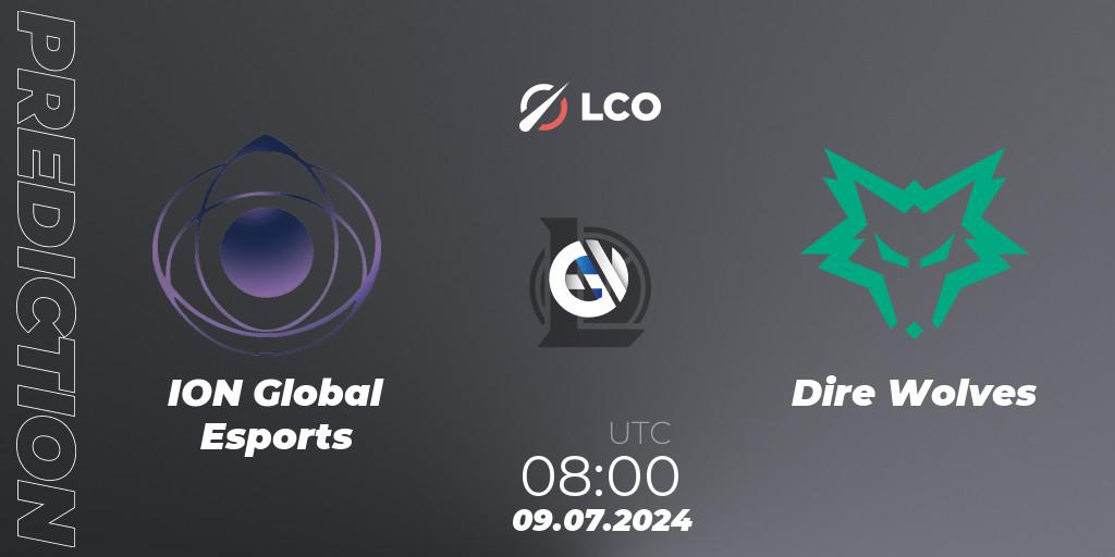 ION Global Esports - Dire Wolves: прогноз. 09.07.2024 at 08:00, LoL, LCO Split 2 2024 - Group Stage