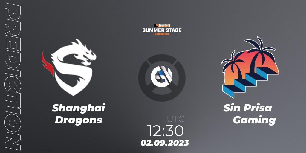 Shanghai Dragons - Sin Prisa Gaming: прогноз. 02.09.23, Overwatch, Overwatch League 2023 - Summer Stage Knockouts