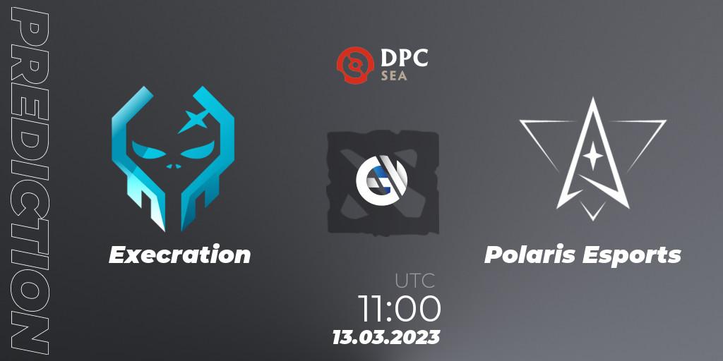Execration - Polaris Esports: прогноз. 13.03.2023 at 11:31, Dota 2, DPC 2023 Tour 2: SEA Division I (Upper)